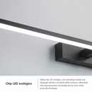 Luminária de Espelho pra Banheiro LED