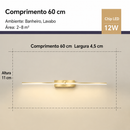 Luminária de Espelho pra Banheiro LED