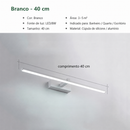 Luminária de Espelho pra Banheiro LED