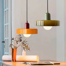 Lustre Bauhaus em Vidro Nórdico