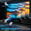 Projetor Portátil 8K com Android e WiFi