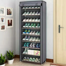 Sapateira Modular com Porta Sanfonada