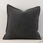 Cozy Solid Chenille Throw Pillow Covers - Nordic Design, 45x45/50x50/60x60/65x65cm, Ideal for Living Room & Bedroom Decor