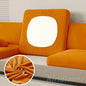 Super Soft Velvet Sofa Seat Cushion Cover For Living Room Thick Plush Sofa Covers Stretch L Shape Corner Armchair Sofa Slipcover