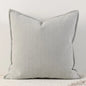 Cozy Solid Chenille Throw Pillow Covers - Nordic Design, 45x45/50x50/60x60/65x65cm, Ideal for Living Room & Bedroom Decor