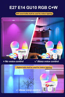 Lâmpada LED Inteligente WiFi RGB