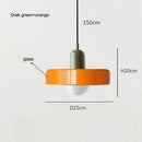 Lustre Bauhaus em Vidro Nórdico