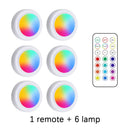Fita LED RGB com Controle Remoto pra Armário