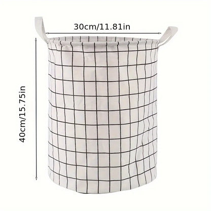 Cesto Organizador Dobrável Impermeável para Roupas Sujas, Brinquedos e Lavanderia.