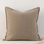Cozy Solid Chenille Throw Pillow Covers - Nordic Design, 45x45/50x50/60x60/65x65cm, Ideal for Living Room & Bedroom Decor