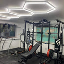 Luminária LED Hexagonal pra Garagem e Ambientes