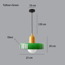 Lustre Bauhaus em Vidro Nórdico