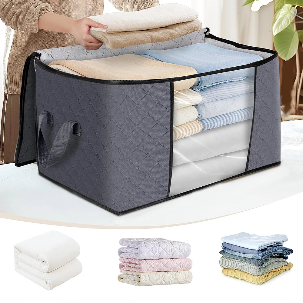 Cesto Para Roupas Transpiravel 70L