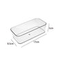 Transparent Plastic Storage Box Without Cover Unlimited Desk Drawer Organizers Makeup Transparent Storage Bins Various Size