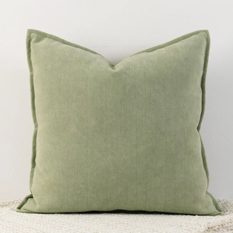 Stylish Nordic Throw Pillow Covers Thickened Chenille Fabric, 45x45 50x50 60x60 65x65cm, Perfect For Modern Living Spaces