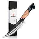 Faca de Chef KEEMAKE 5.5" Aço Damasco