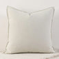 Cozy Solid Chenille Throw Pillow Covers - Nordic Design, 45x45/50x50/60x60/65x65cm, Ideal for Living Room & Bedroom Decor