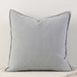 Cozy Solid Chenille Throw Pillow Covers - Nordic Design, 45x45/50x50/60x60/65x65cm, Ideal for Living Room & Bedroom Decor