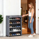 Sapateira Modular com Porta Sanfonada