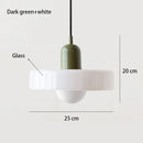 Lustre Bauhaus em Vidro Nórdico