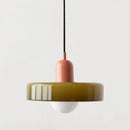 Lustre Bauhaus em Vidro Nórdico