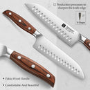 Jogo de Facas em Aço Inox XINZUO