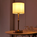 Luminária de Mesa em Tecido Recarregável