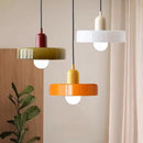 Lustre Bauhaus em Vidro Nórdico
