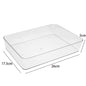 Transparent Plastic Storage Box Without Cover Unlimited Desk Drawer Organizers Makeup Transparent Storage Bins Various Size