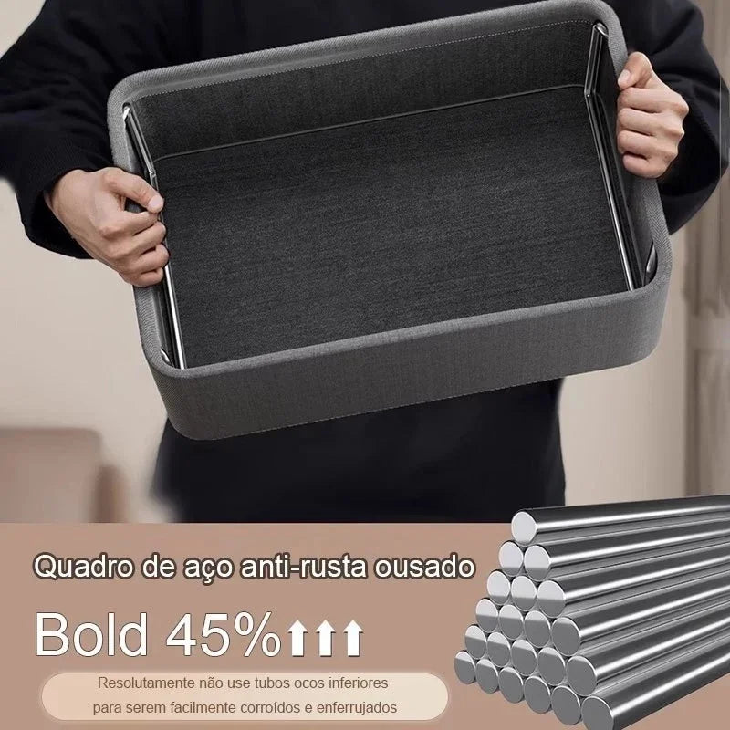 Multipurpose Organizer Box Organizer Clothes Reinforced Box for Storage Rigid Wardrobe