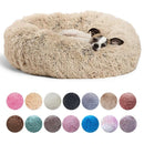Cama Redonda Pet em Pelúcia (6 Tamanhos)