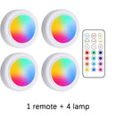 Fita LED RGB com Controle Remoto pra Armário