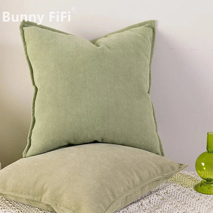 Stylish Nordic Throw Pillow Covers Thickened Chenille Fabric, 45x45 50x50 60x60 65x65cm, Perfect For Modern Living Spaces