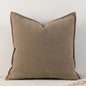 Cozy Solid Chenille Throw Pillow Covers - Nordic Design, 45x45/50x50/60x60/65x65cm, Ideal for Living Room & Bedroom Decor