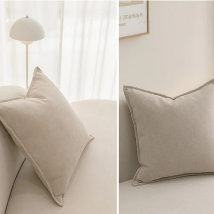 Stylish Nordic Throw Pillow Covers Thickened Chenille Fabric, 45x45 50x50 60x60 65x65cm, Perfect For Modern Living Spaces