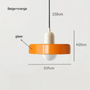 Lustre Bauhaus em Vidro Nórdico