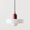 Lustre Bauhaus em Vidro Nórdico