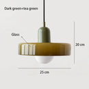 Lustre Bauhaus em Vidro Nórdico