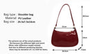Bolsa Feminina de Couro Sintético