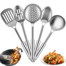 Kit de Utensílios de Cozinha Inox (5 Peças)