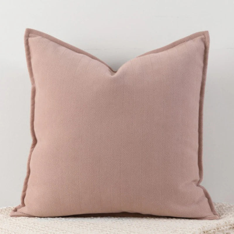Stylish Nordic Throw Pillow Covers Thickened Chenille Fabric, 45x45 50x50 60x60 65x65cm, Perfect For Modern Living Spaces