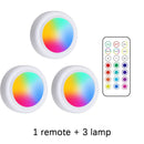 Fita LED RGB com Controle Remoto pra Armário