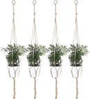Vaso Suspenso em Macramê pra Plantas