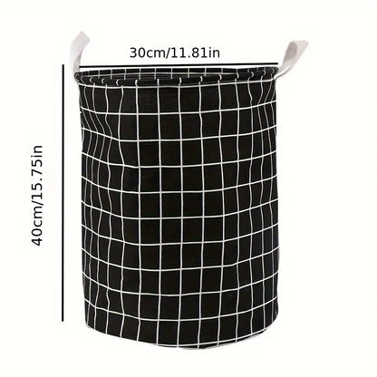 Cesto Organizador Dobrável Impermeável para Roupas Sujas, Brinquedos e Lavanderia.