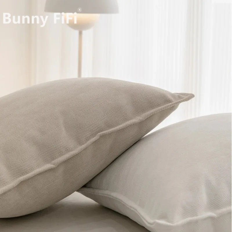 Stylish Nordic Throw Pillow Covers Thickened Chenille Fabric, 45x45 50x50 60x60 65x65cm, Perfect For Modern Living Spaces