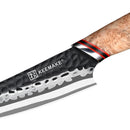Faca de Chef KEEMAKE 5.5" Aço Damasco