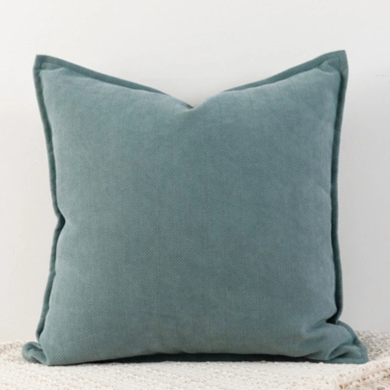 Stylish Nordic Throw Pillow Covers Thickened Chenille Fabric, 45x45 50x50 60x60 65x65cm, Perfect For Modern Living Spaces
