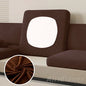 Super Soft Velvet Sofa Seat Cushion Cover For Living Room Thick Plush Sofa Covers Stretch L Shape Corner Armchair Sofa Slipcover